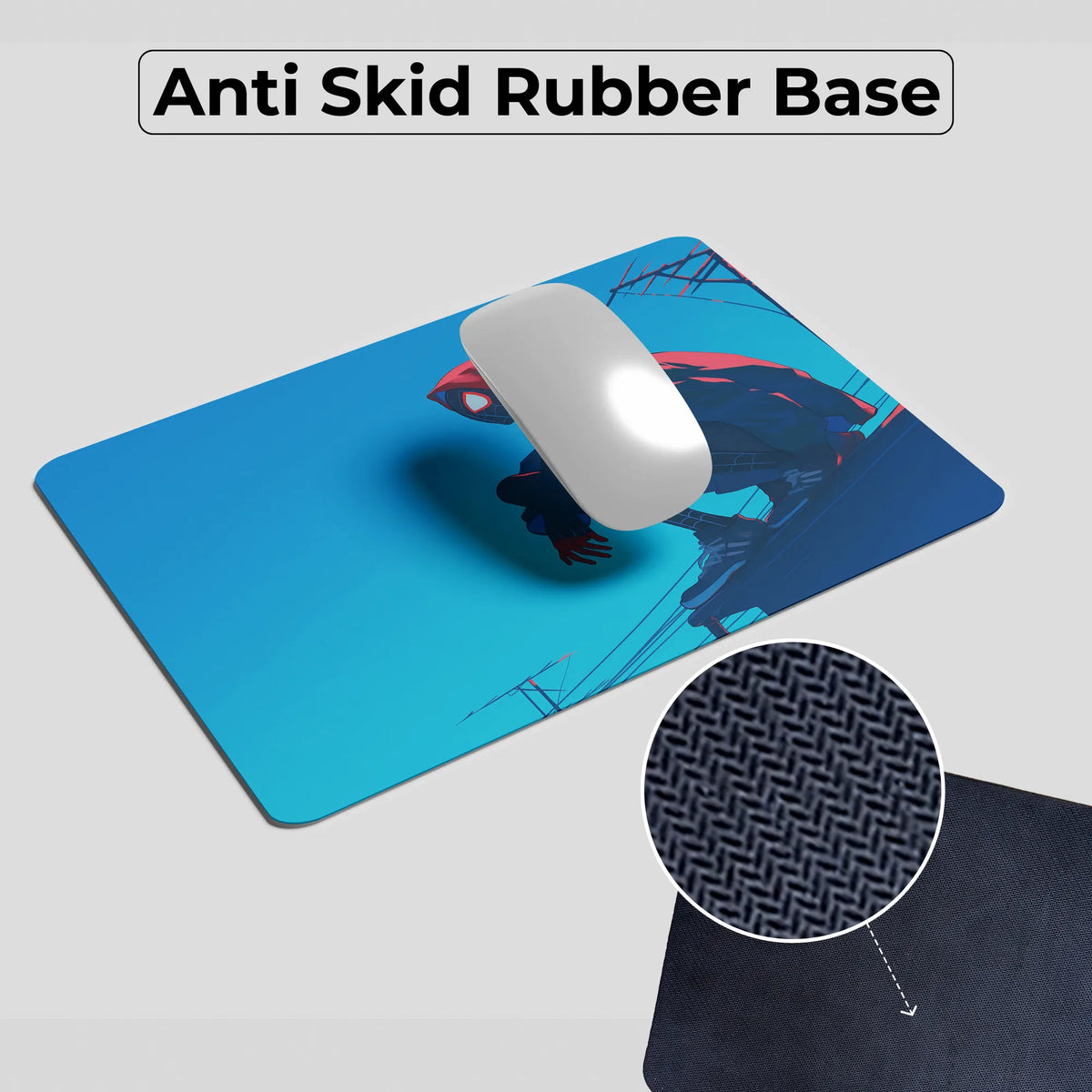 Miles Morales Rooftop Vigil Superhero Mousepad