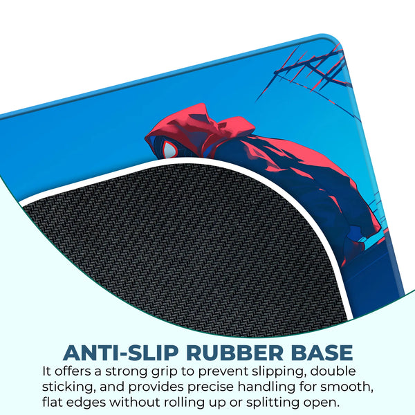 Miles Morales Rooftop Vigil Superhero Mousepad