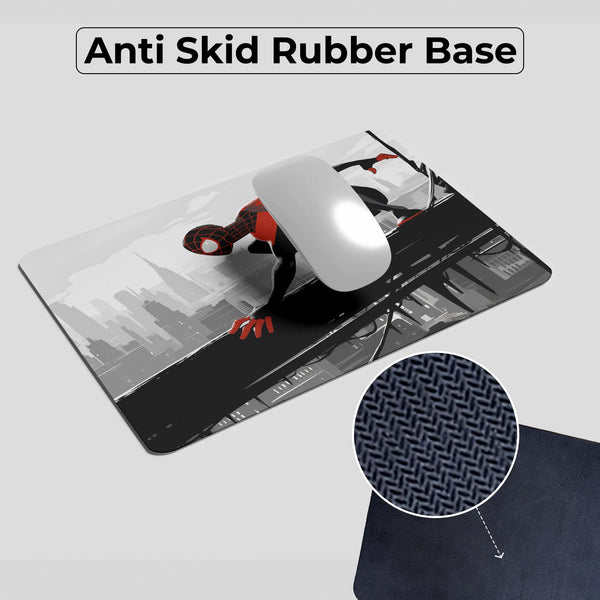 Miles Morales Noir City Superhero Mousepad