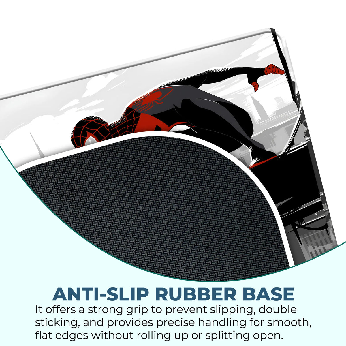 Miles Morales Noir City Superhero Mousepad