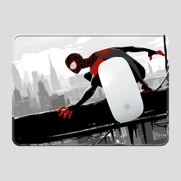 Miles Morales Noir City Superhero Mousepad