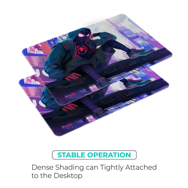 Miles Morales City Glow Superhero Mousepad