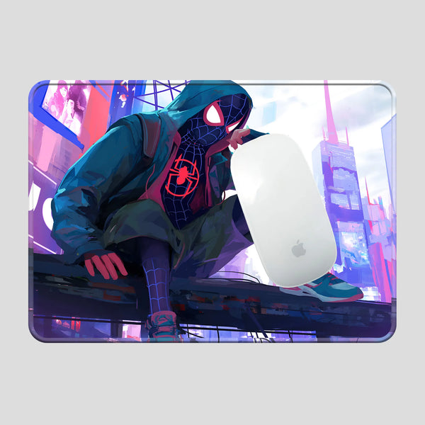 Miles Morales City Glow Superhero Mousepad