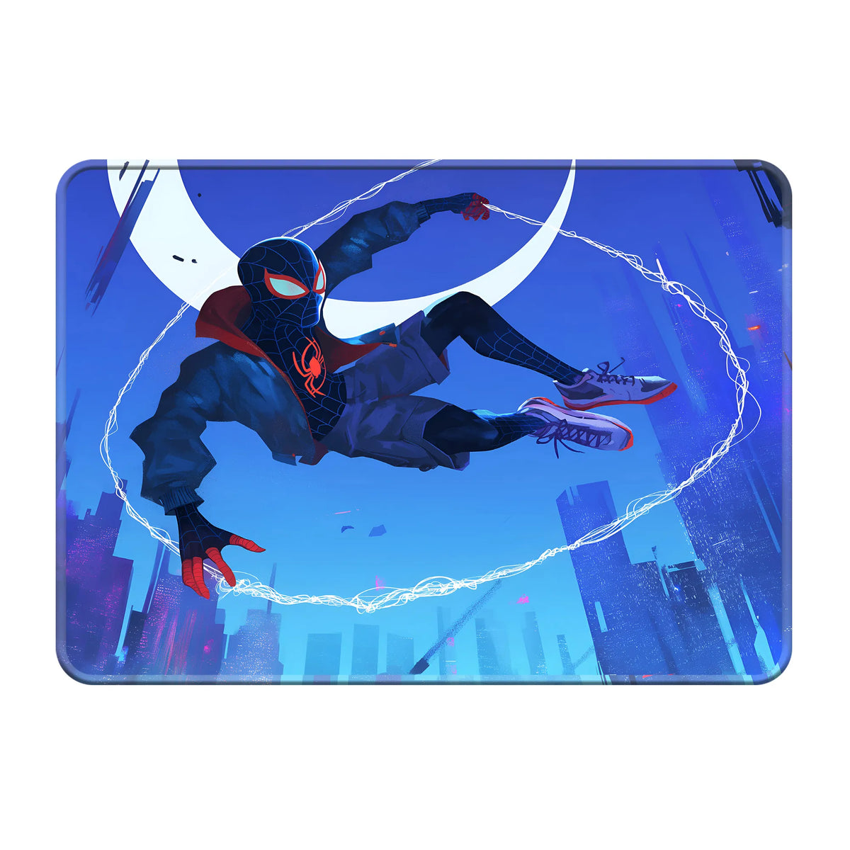 Miles Morales Swing Motion Superhero Mousepad