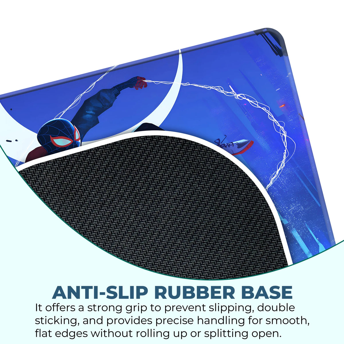 Miles Morales Swing Motion Superhero Mousepad