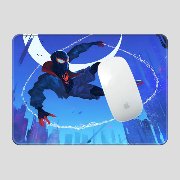 Miles Morales Swing Motion Superhero Mousepad