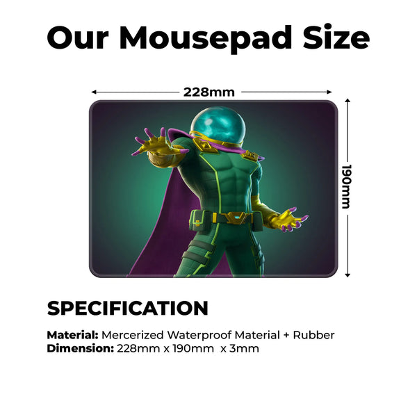 Mysterio Illusion Master Superhero Mousepad