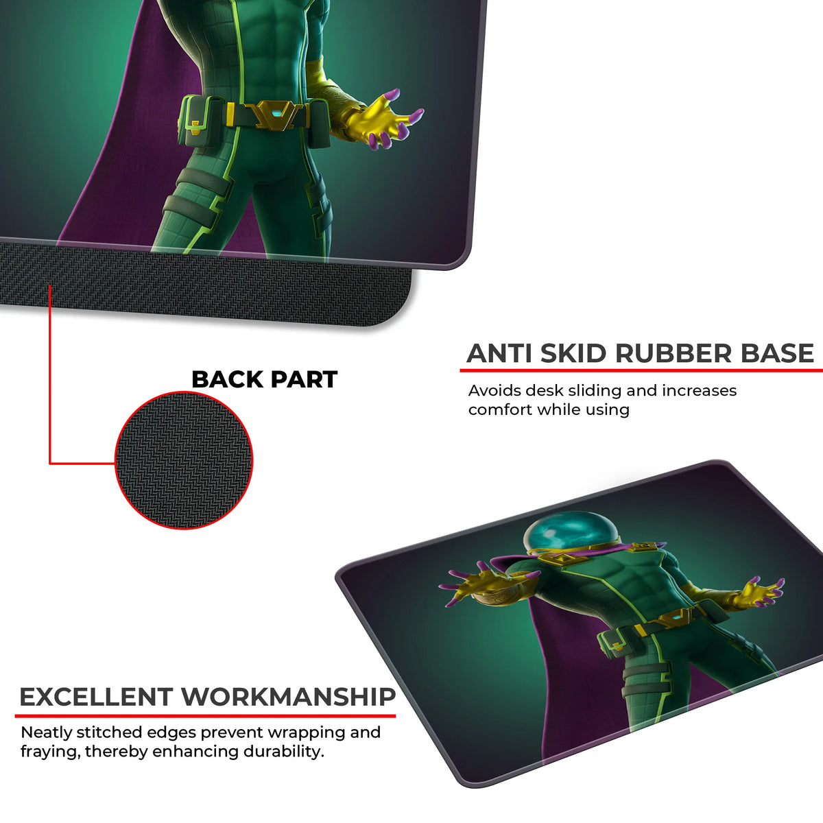 Mysterio Illusion Master Superhero Mousepad