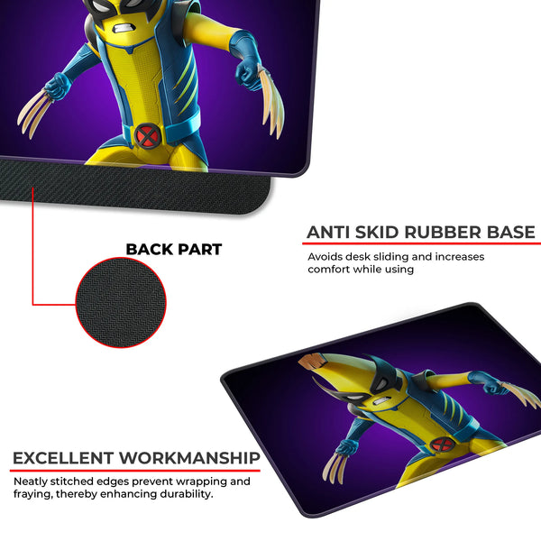 Banana Wolverine Fun Superhero Mousepad
