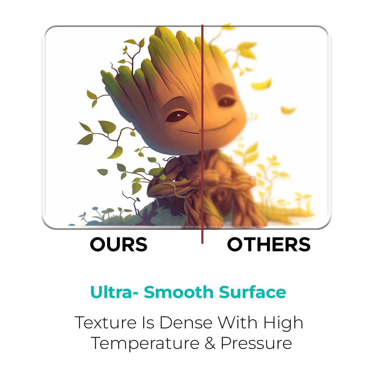 Baby Groot Cute Superhero Mousepad