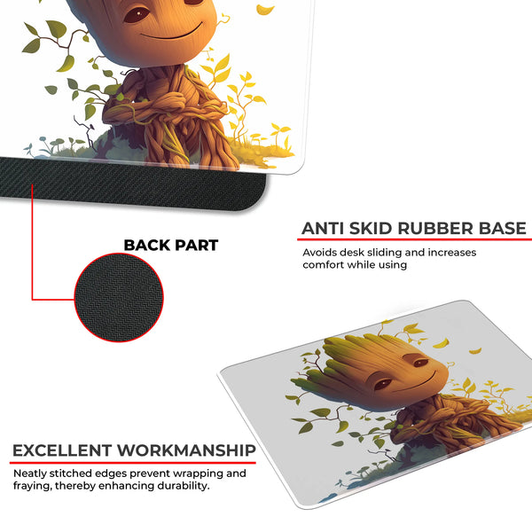 Baby Groot Cute Superhero Mousepad