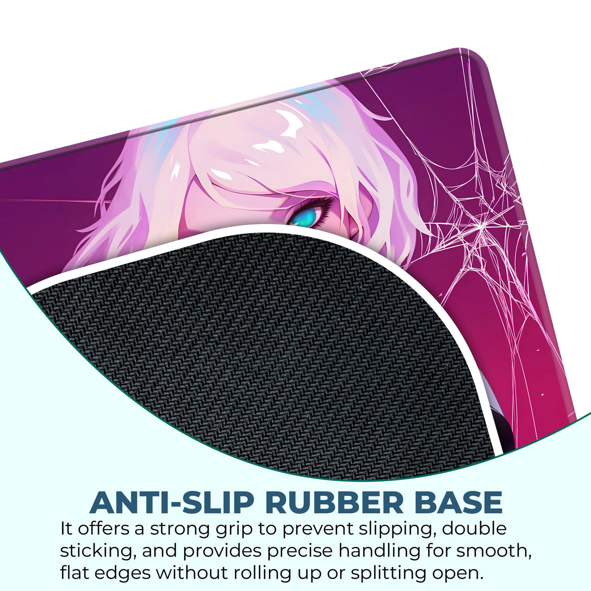 Spider Gwen Anime Style Superhero Mousepad