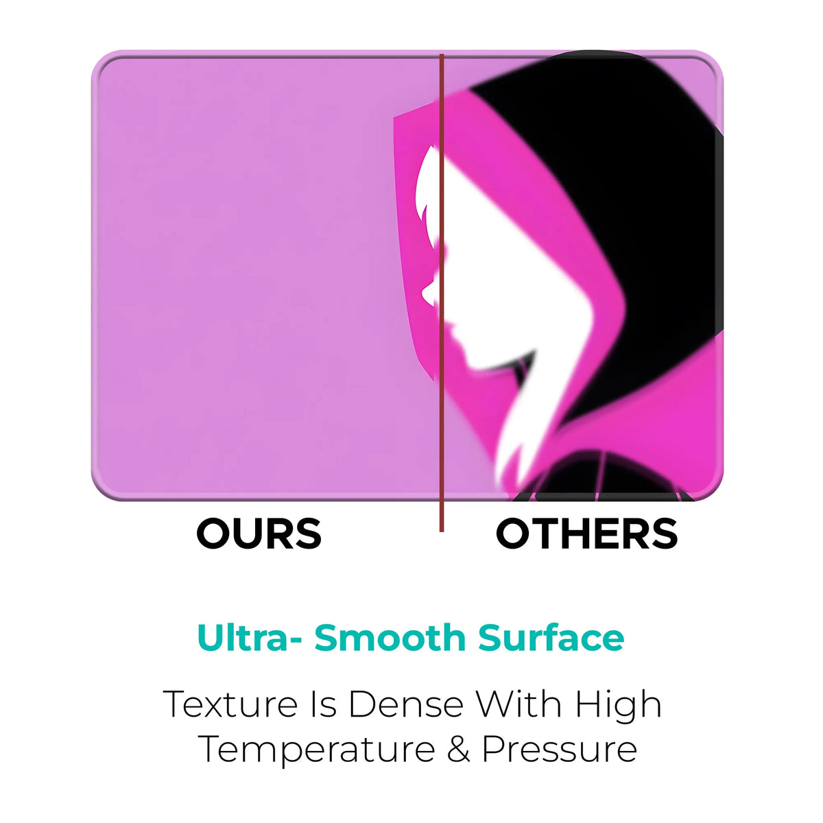 Spider Gwen Minimal Art Superhero Mousepad