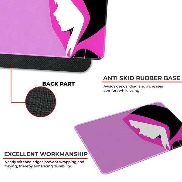 Spider Gwen Minimal Art Superhero Mousepad