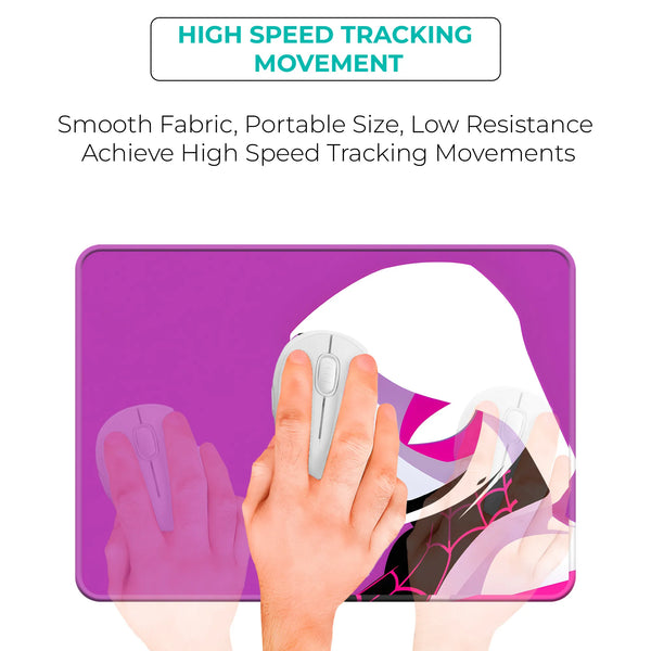 Spider Gwen Minimalist Art Superhero Mousepad