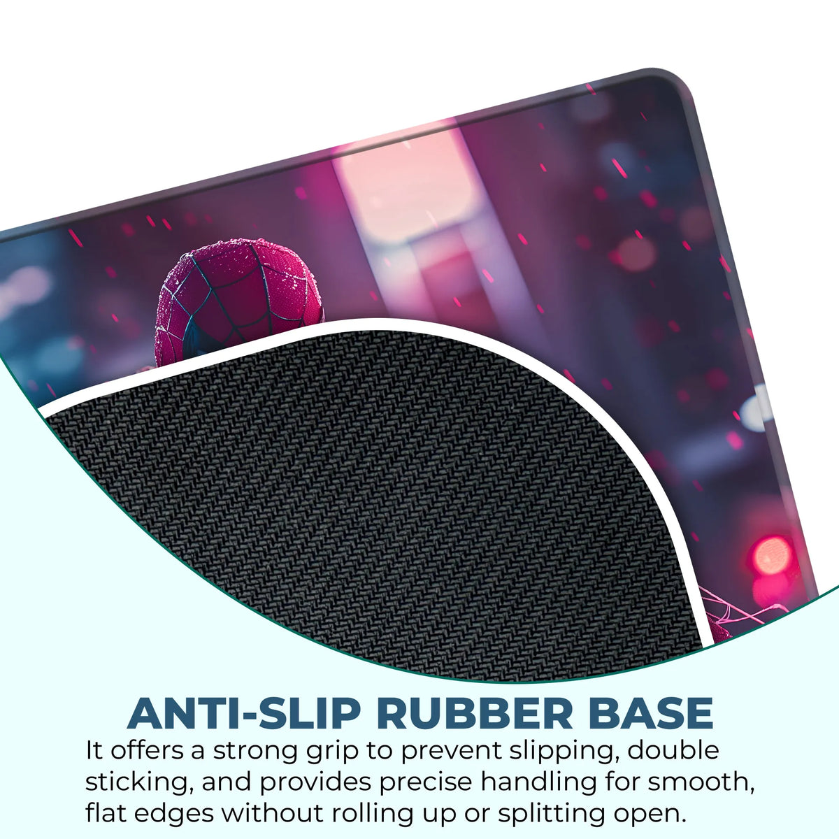 Spider-Man Rainy Night Superhero Mousepad