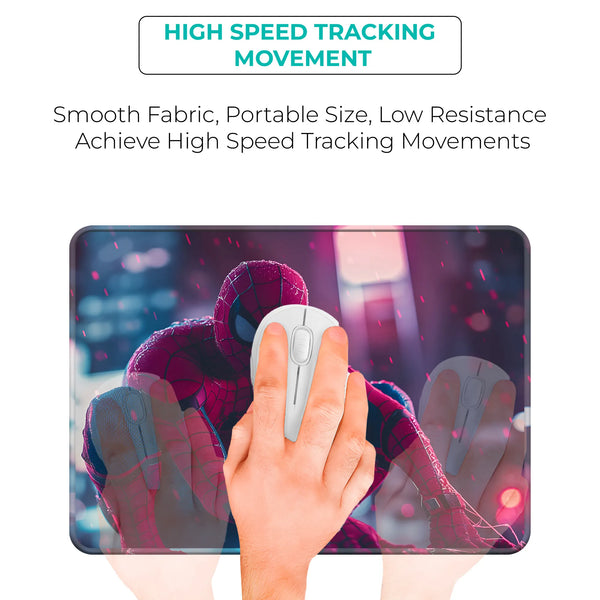 Spider-Man Rainy Night Superhero Mousepad