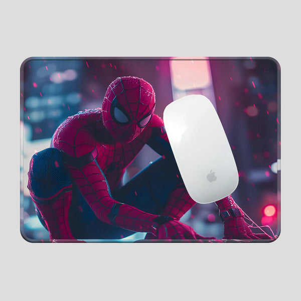Spider-Man Rainy Night Superhero Mousepad