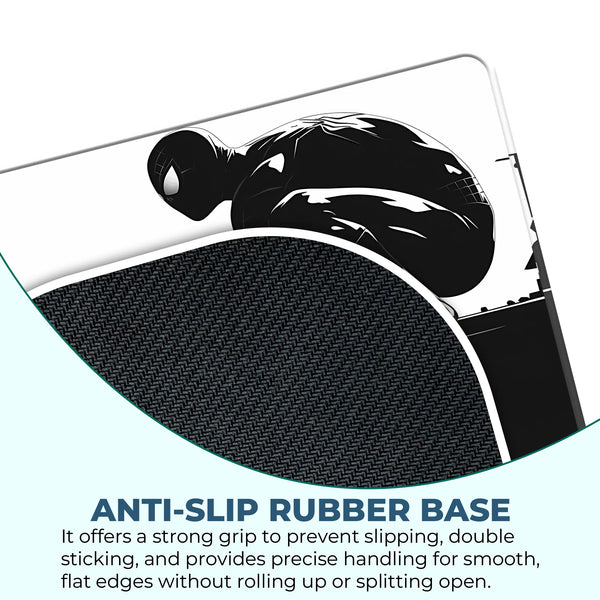 Black Suit Spider-Man City Superhero Mousepad