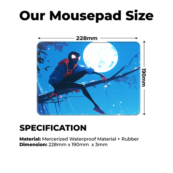 Wolverine Banana Parody Superhero Mousepad