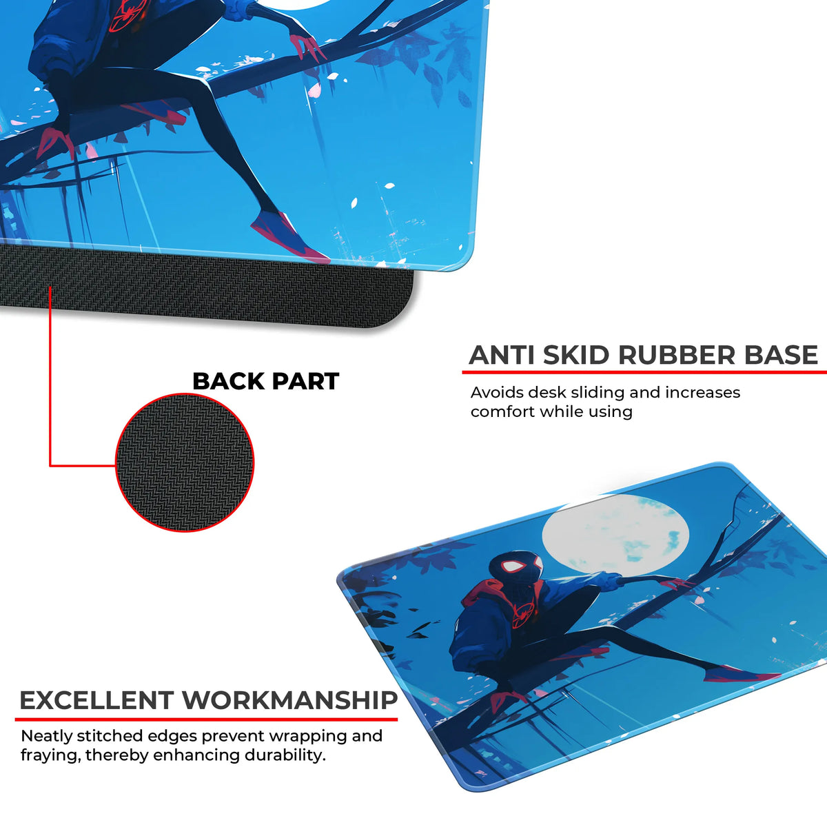 Wolverine Banana Parody Superhero Mousepad
