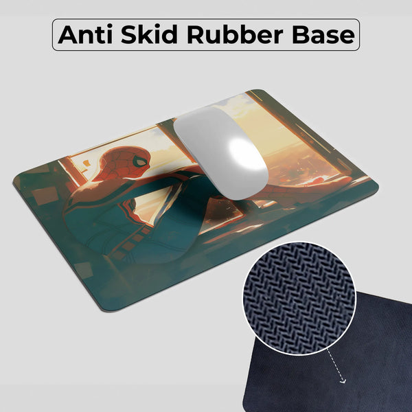 Spider Gwen Anime Style Superhero Mousepad
