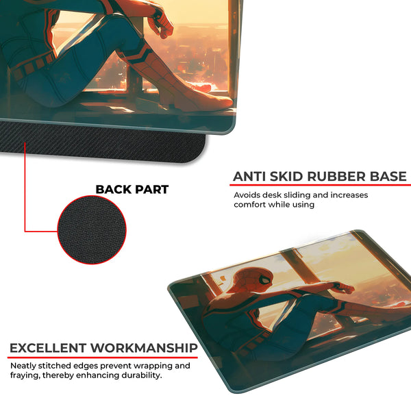 Spider Gwen Anime Style Superhero Mousepad