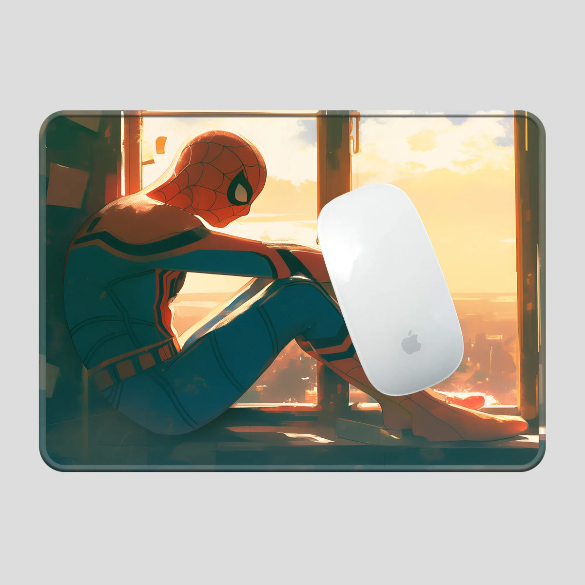Spider Gwen Anime Style Superhero Mousepad