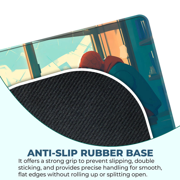 Spider Gwen Minimal Side Superhero Mousepad