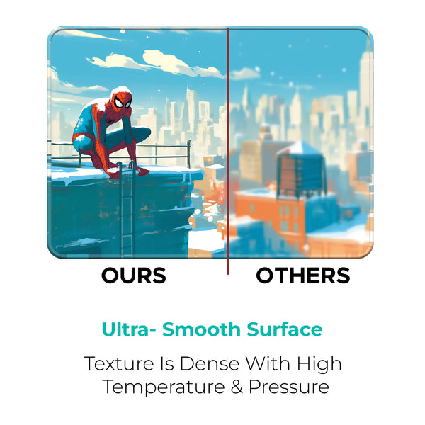 Spider-Man Winter Rooftop Superhero Mousepad