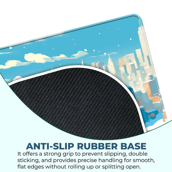 Spider-Man Winter Rooftop Superhero Mousepad