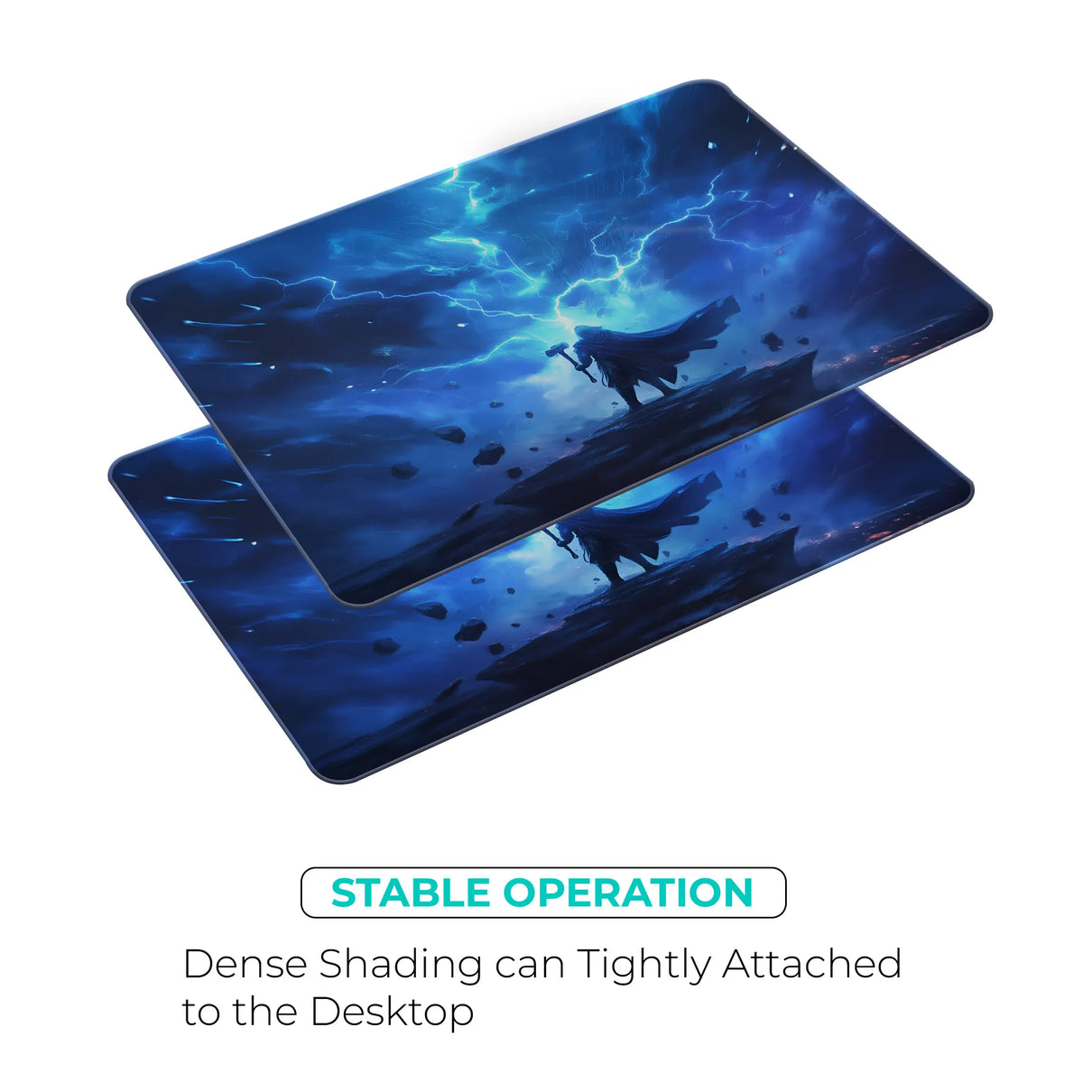 Thor Lightning Power Superhero Mousepad