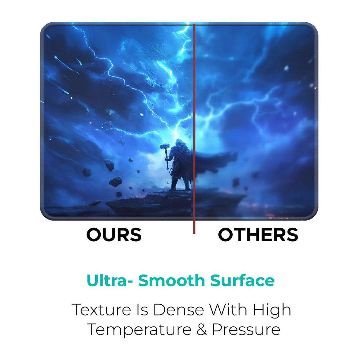 Thor Lightning Power Superhero Mousepad