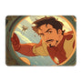 Iron Man Space View Superhero Mousepad