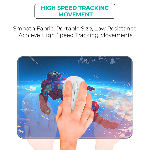 Iron Man Floating Armor Superhero Mousepad