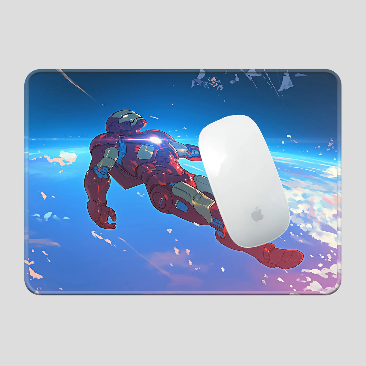 Iron Man Floating Armor Superhero Mousepad