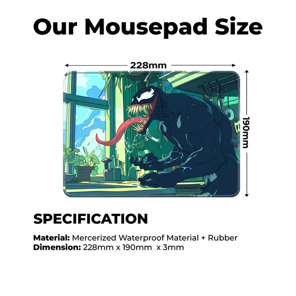 Venom Kitchen Rage Superhero Mousepad