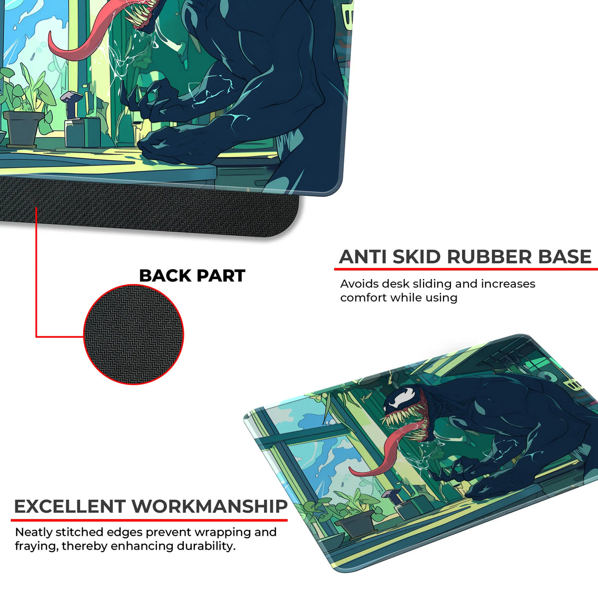Venom Kitchen Rage Superhero Mousepad