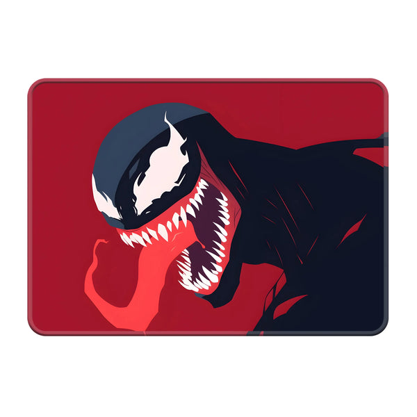 Venom Red Silhouette Superhero Mousepad