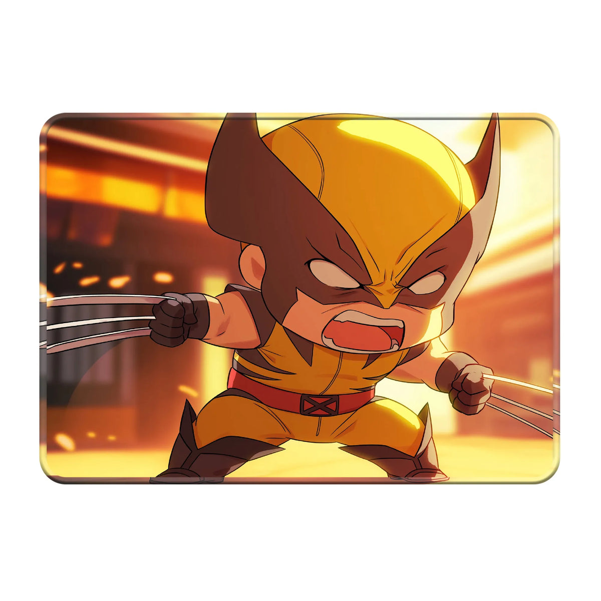 Wolverine Chibi Rage Superhero Mousepad