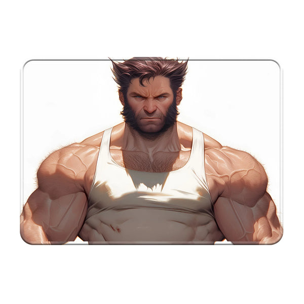 Wolverine Tank Top Strength Superhero Mousepad