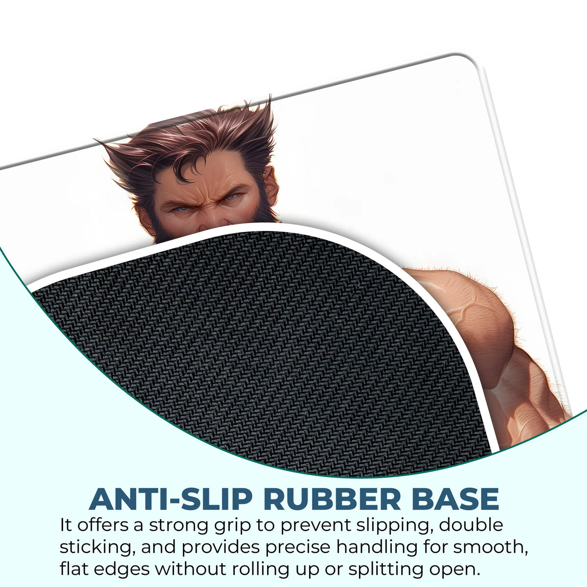 Wolverine Tank Top Strength Superhero Mousepad