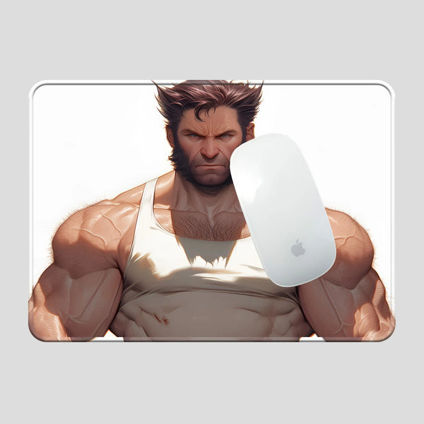 Wolverine Tank Top Strength Superhero Mousepad