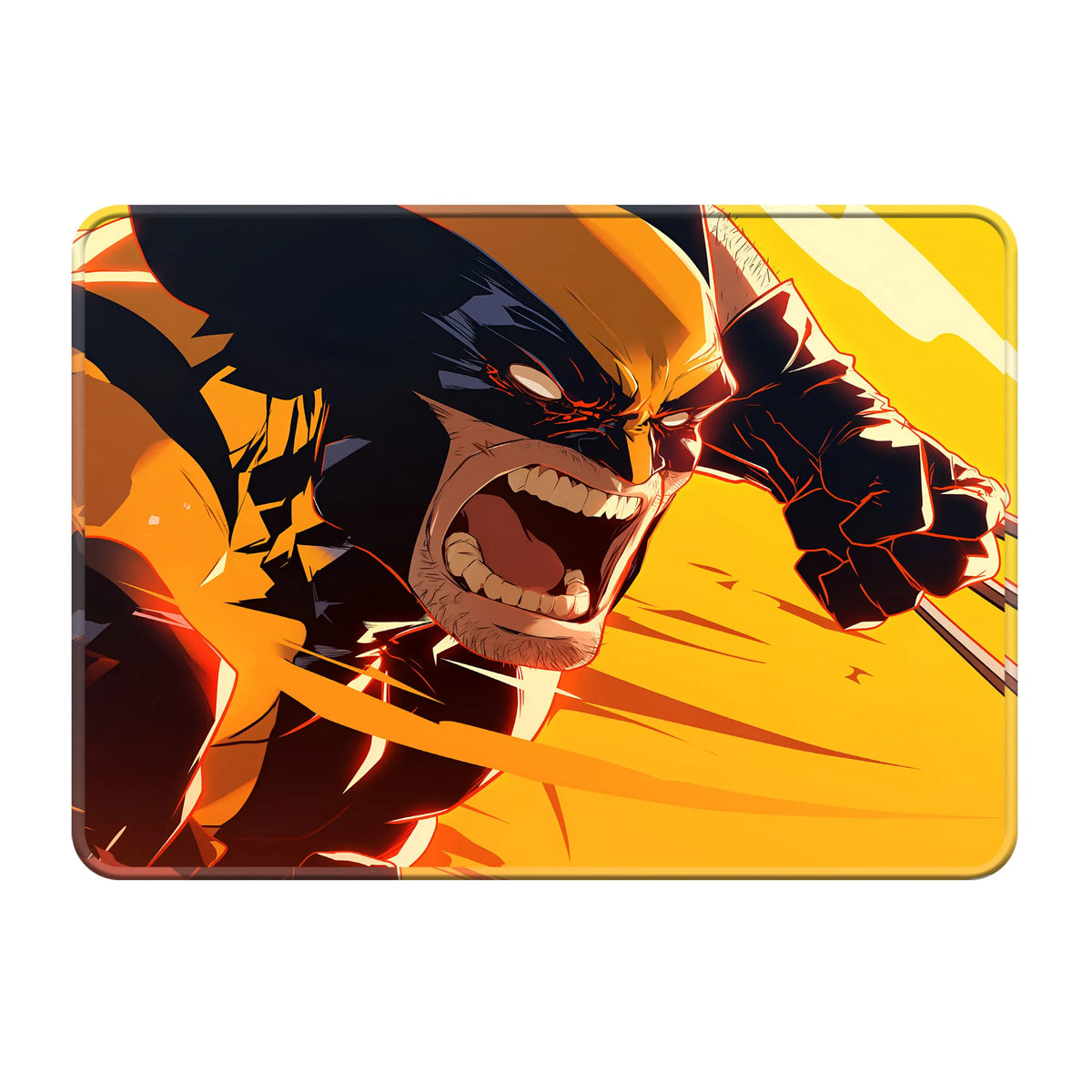 Wolverine Battle Charge Superhero Mousepad