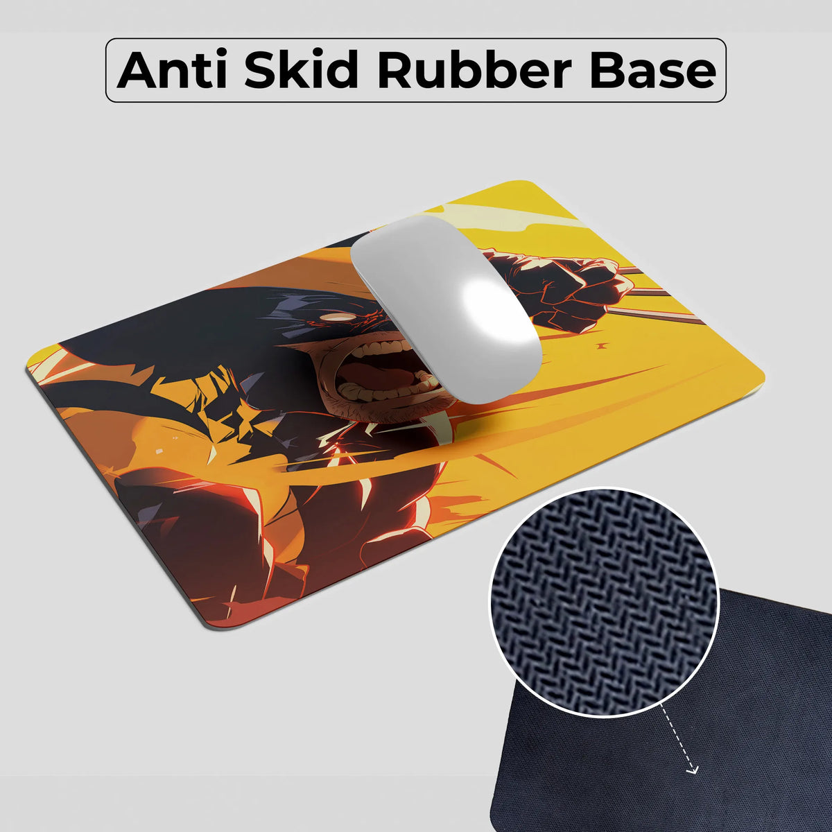 Wolverine Battle Charge Superhero Mousepad