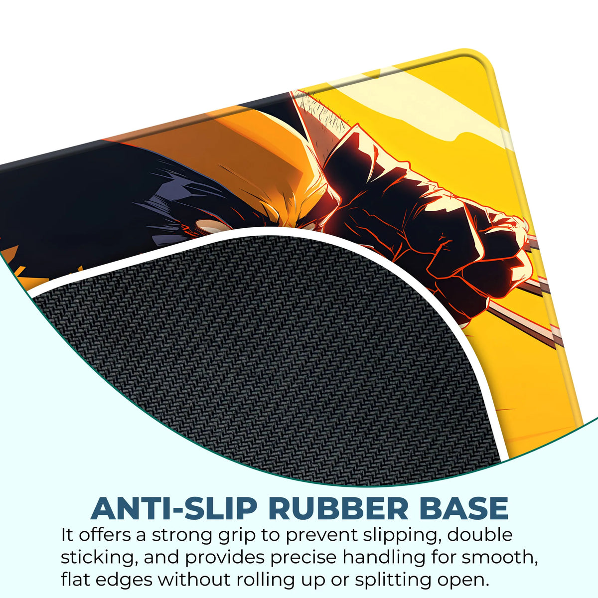 Wolverine Battle Charge Superhero Mousepad