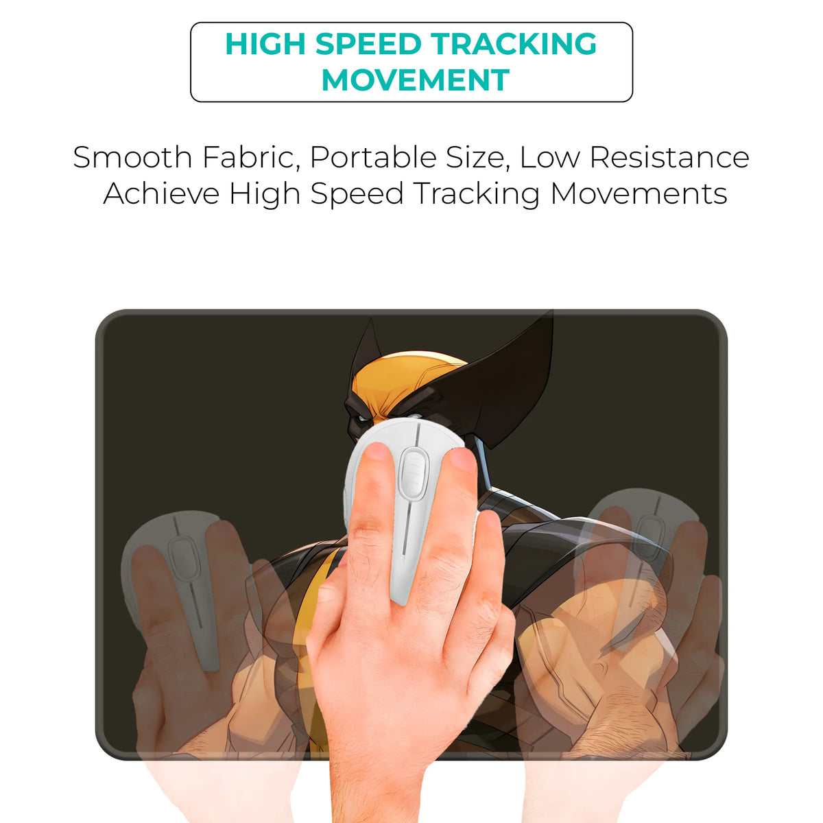 Wolverine Classic Armor Superhero Mousepad