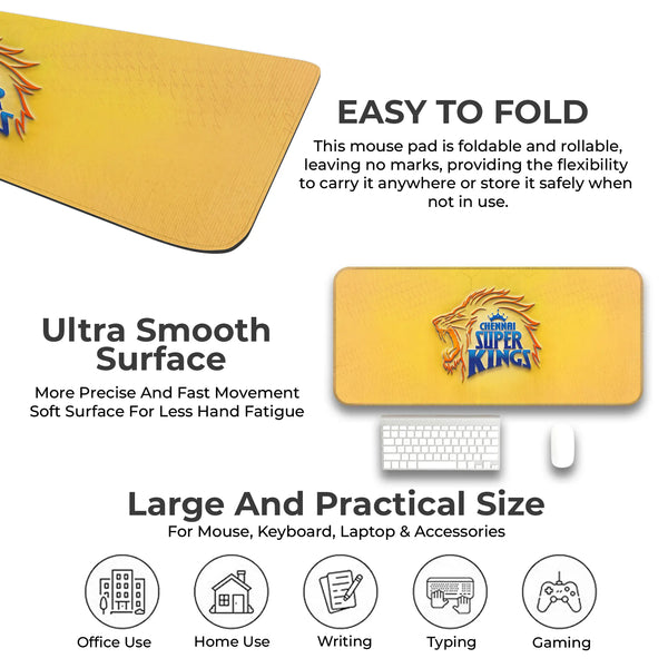 IPL Team Edition Desk Mat – Premium XL Gaming & Work Desk Pad