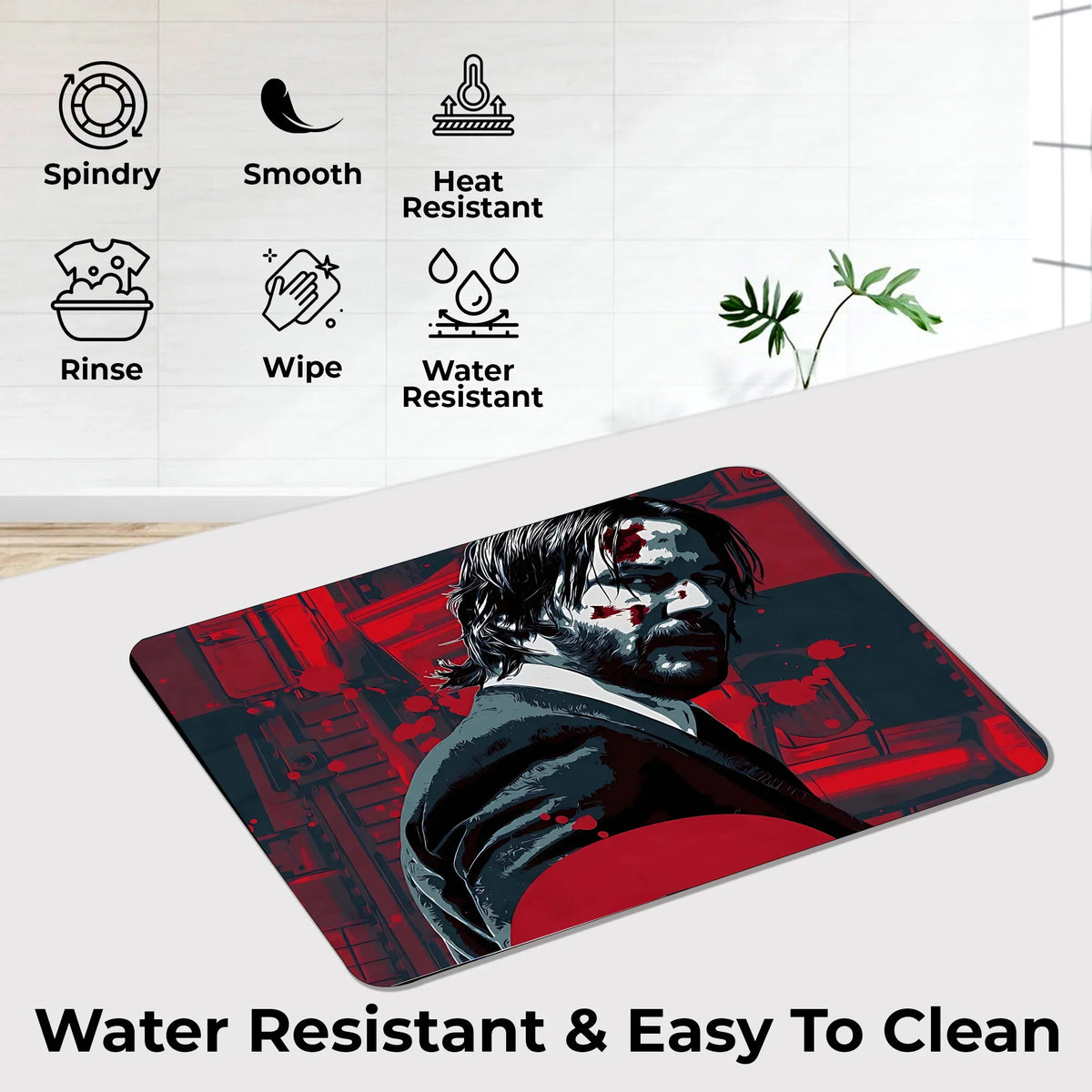 John Wick Assassin Mode Mousepad
