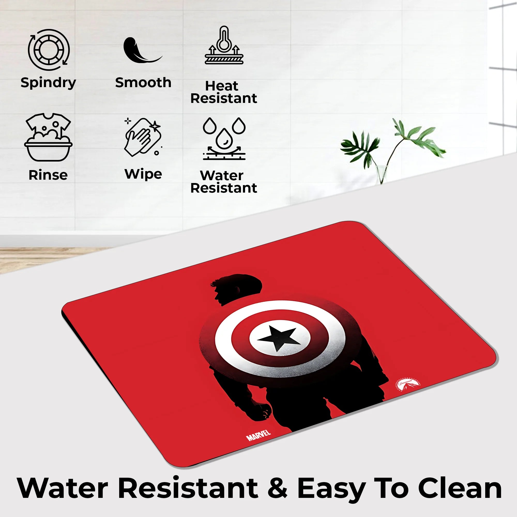 Heroic Shield  Mousepad
